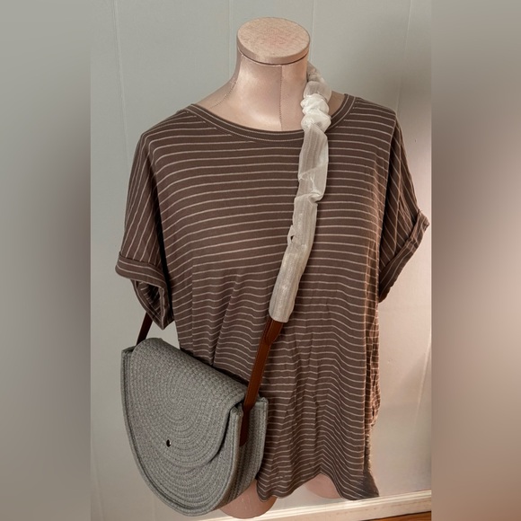 Glitzy Girlz The June Crossbody Bag -Cloud Grey - Picture 3 of 3